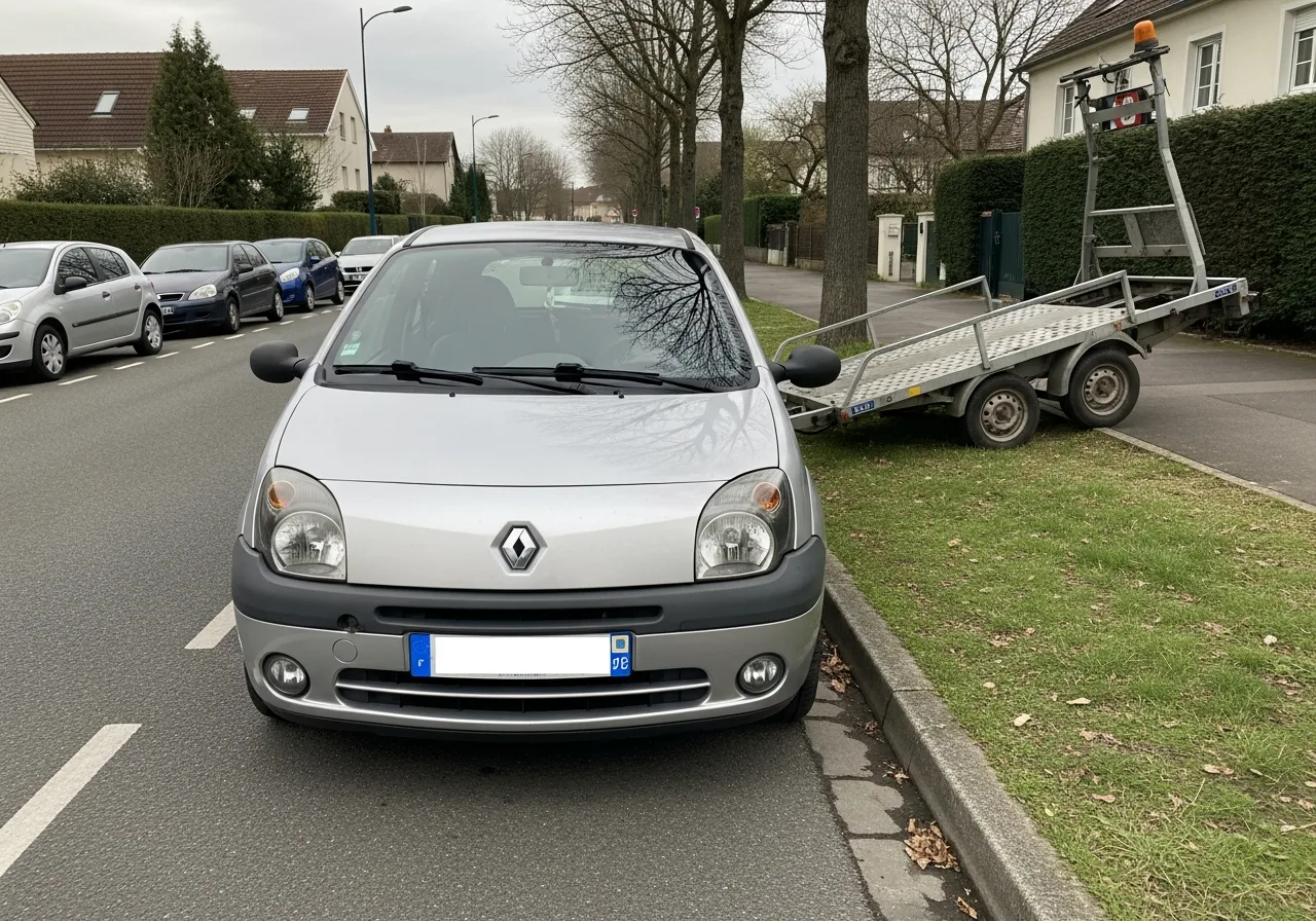 Épave sans carte grise à Massy